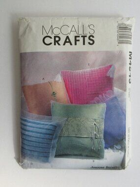 McCall's Crafts M4543 UNCUT Pillows Pattern by Joanne Berretta 2004